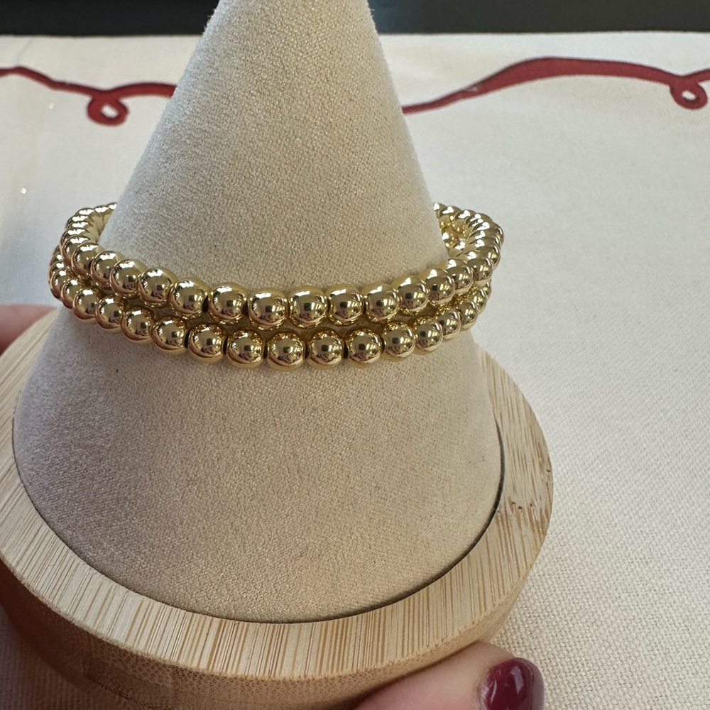 Enewton Classic Gold Bead Bracelet Stack *NEW*